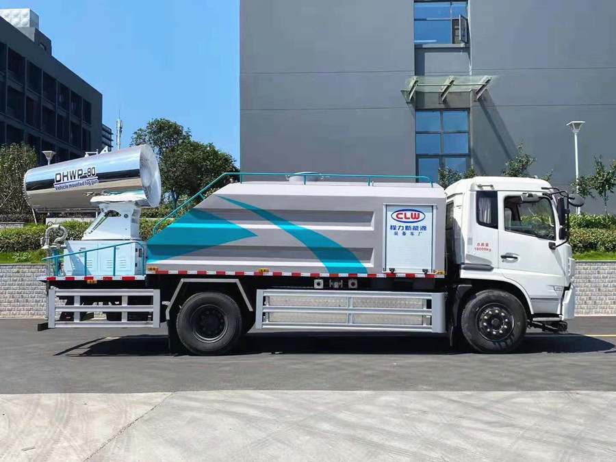 東風天錦純電動10噸抑塵車-霧炮車-東風天錦純電動10噸抑塵車廠家直銷